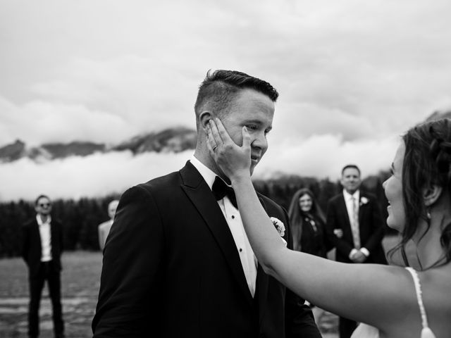 Kyle and Christina&apos;s wedding in Canmore, Alberta 66