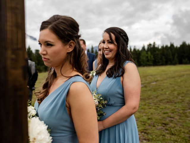 Kyle and Christina&apos;s wedding in Canmore, Alberta 67