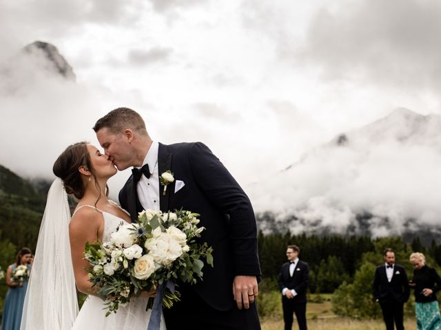 Kyle and Christina&apos;s wedding in Canmore, Alberta 71