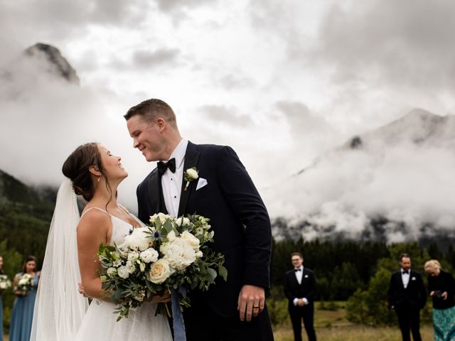 Kyle and Christina&apos;s wedding in Canmore, Alberta 72
