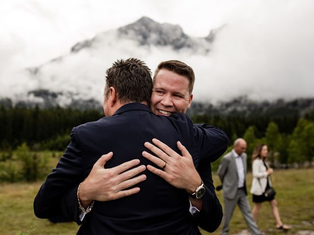 Kyle and Christina&apos;s wedding in Canmore, Alberta 75