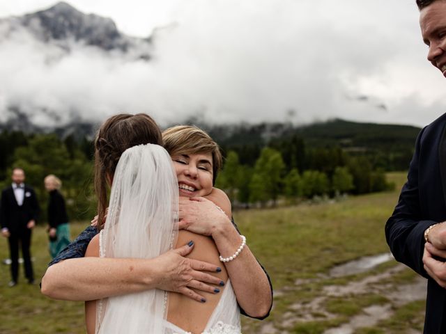 Kyle and Christina&apos;s wedding in Canmore, Alberta 76