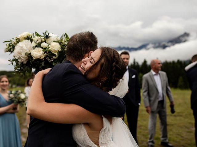 Kyle and Christina&apos;s wedding in Canmore, Alberta 79