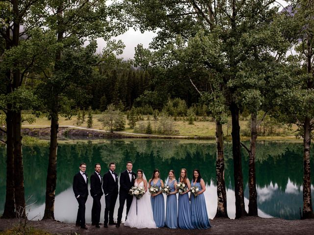 Kyle and Christina&apos;s wedding in Canmore, Alberta 81