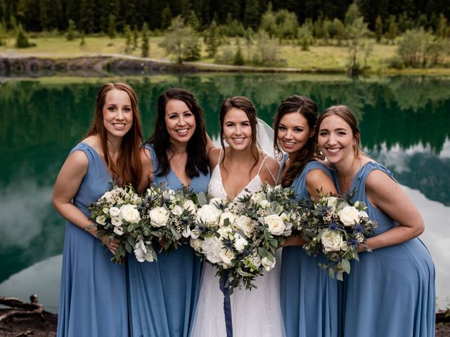 Kyle and Christina&apos;s wedding in Canmore, Alberta 82