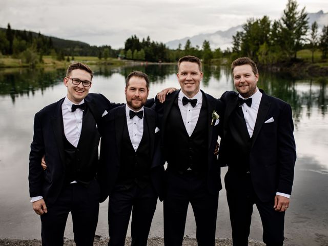 Kyle and Christina&apos;s wedding in Canmore, Alberta 84