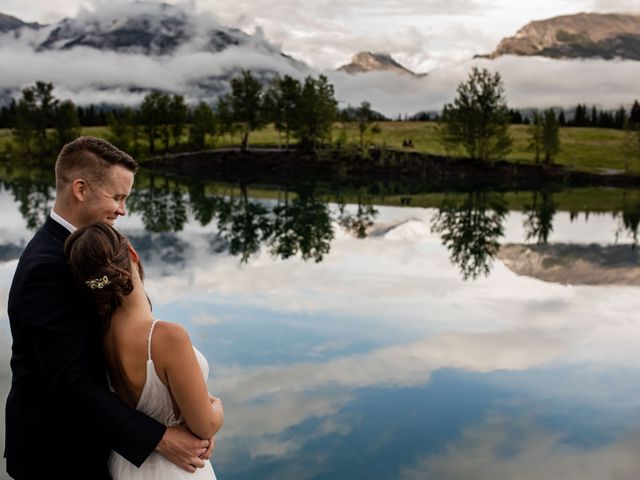 Kyle and Christina&apos;s wedding in Canmore, Alberta 86