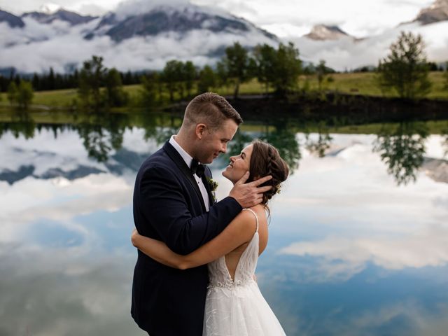 Kyle and Christina&apos;s wedding in Canmore, Alberta 87