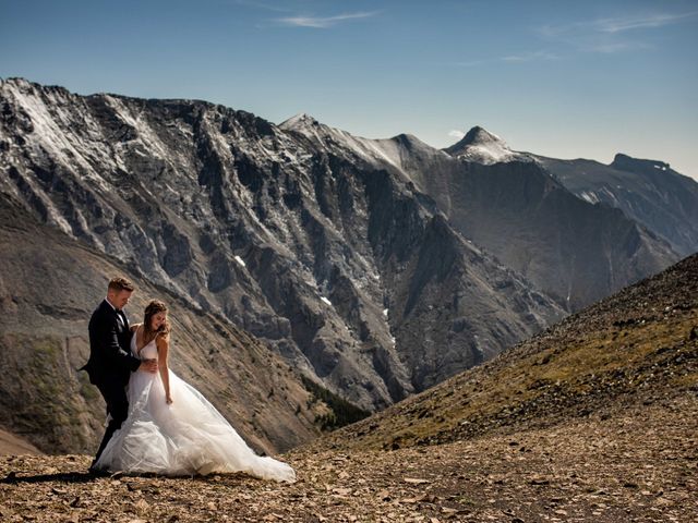 Kyle and Christina&apos;s wedding in Canmore, Alberta 125