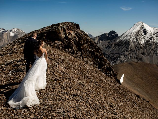 Kyle and Christina&apos;s wedding in Canmore, Alberta 130