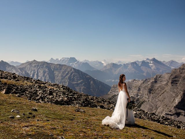 Kyle and Christina&apos;s wedding in Canmore, Alberta 137