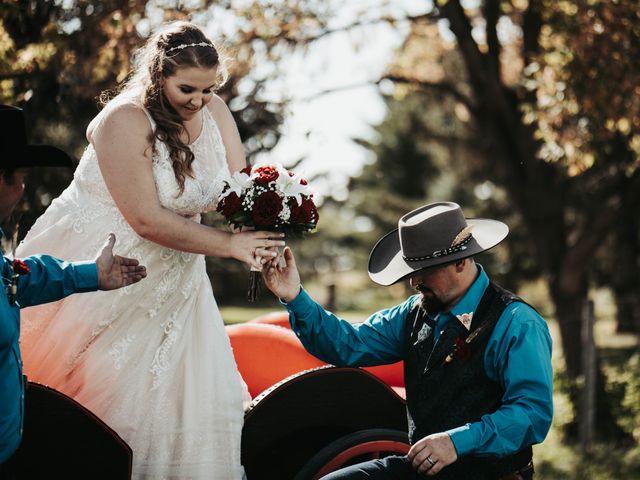 Kristina and Kyle&apos;s wedding in Maple Creek, Saskatchewan 19