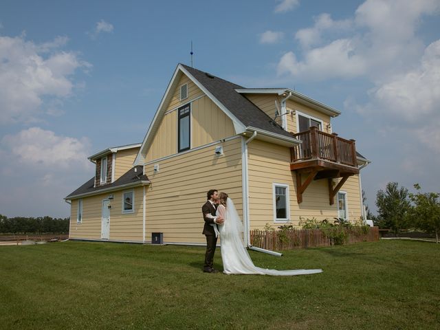 Danielle and George's wedding in Niverville, Manitoba 1