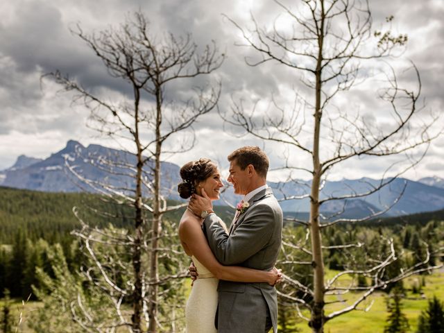Adam and Annie&apos;s wedding in Banff, Alberta 5