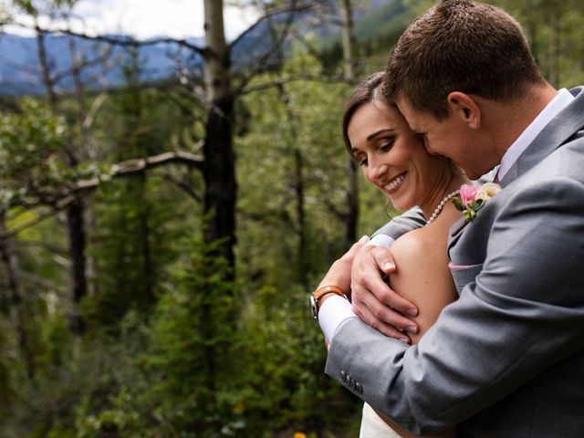 Adam and Annie&apos;s wedding in Banff, Alberta 1