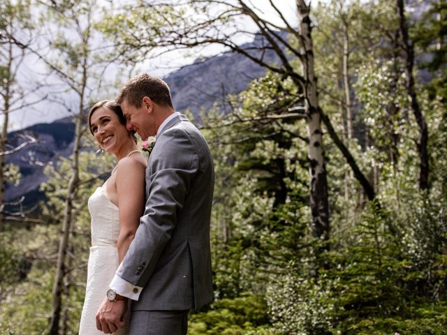 Adam and Annie&apos;s wedding in Banff, Alberta 8