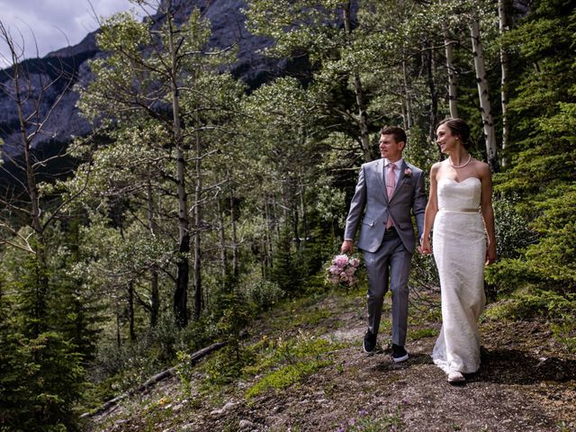 Adam and Annie&apos;s wedding in Banff, Alberta 9