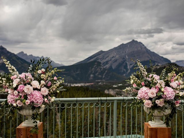 Adam and Annie&apos;s wedding in Banff, Alberta 10