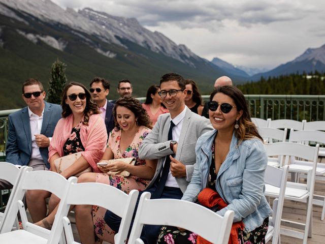 Adam and Annie&apos;s wedding in Banff, Alberta 11