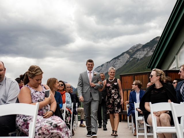 Adam and Annie&apos;s wedding in Banff, Alberta 16