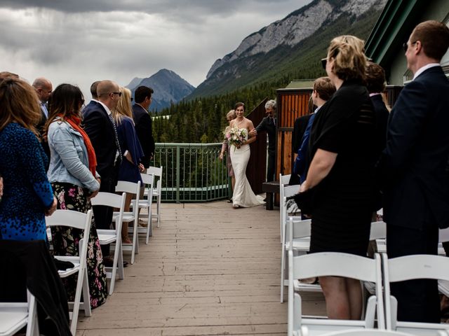 Adam and Annie&apos;s wedding in Banff, Alberta 24