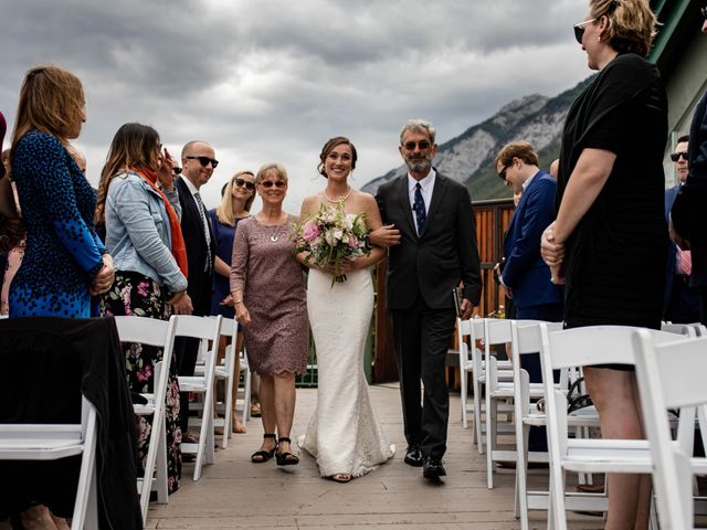 Adam and Annie&apos;s wedding in Banff, Alberta 26