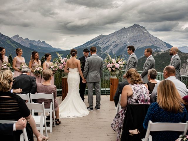Adam and Annie&apos;s wedding in Banff, Alberta 28