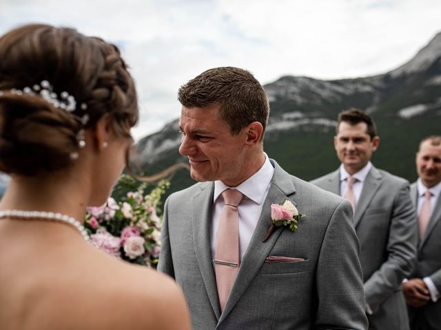 Adam and Annie&apos;s wedding in Banff, Alberta 37