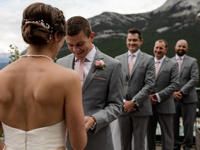 Adam and Annie&apos;s wedding in Banff, Alberta 38
