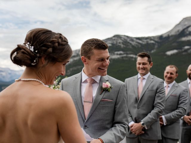 Adam and Annie&apos;s wedding in Banff, Alberta 39