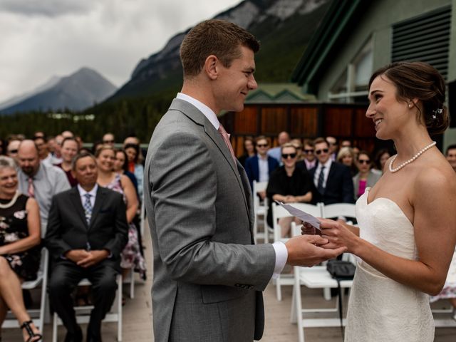 Adam and Annie&apos;s wedding in Banff, Alberta 44