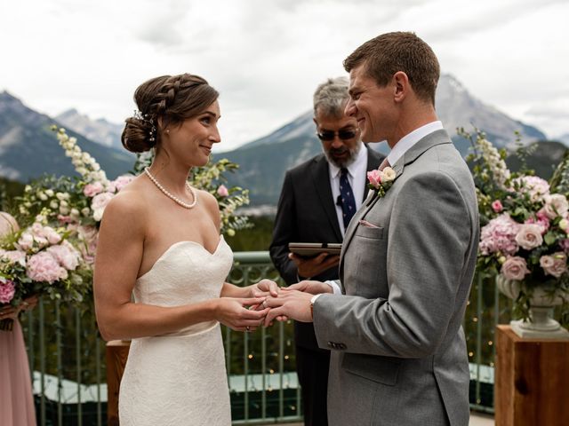 Adam and Annie&apos;s wedding in Banff, Alberta 49