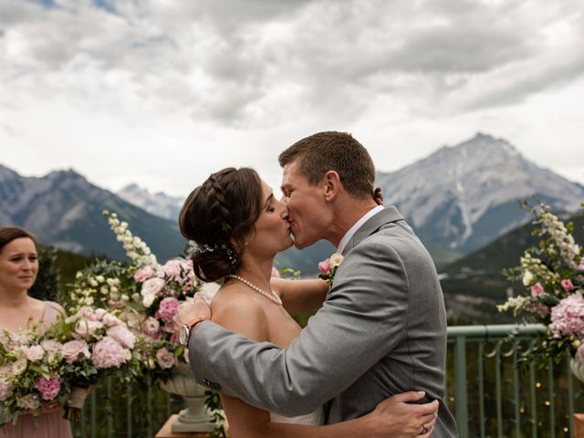 Adam and Annie&apos;s wedding in Banff, Alberta 52