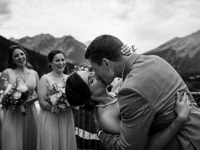 Adam and Annie&apos;s wedding in Banff, Alberta 53