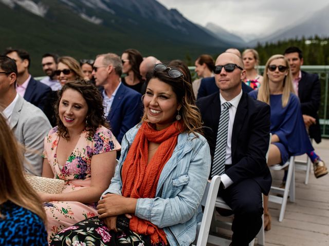 Adam and Annie&apos;s wedding in Banff, Alberta 56