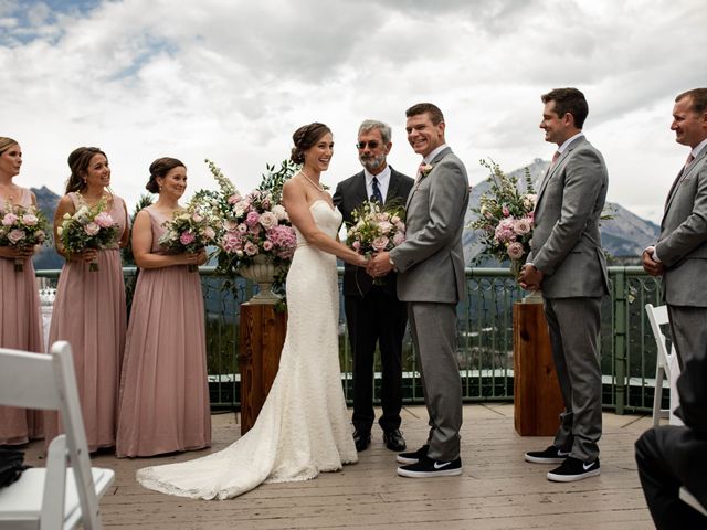 Adam and Annie&apos;s wedding in Banff, Alberta 57