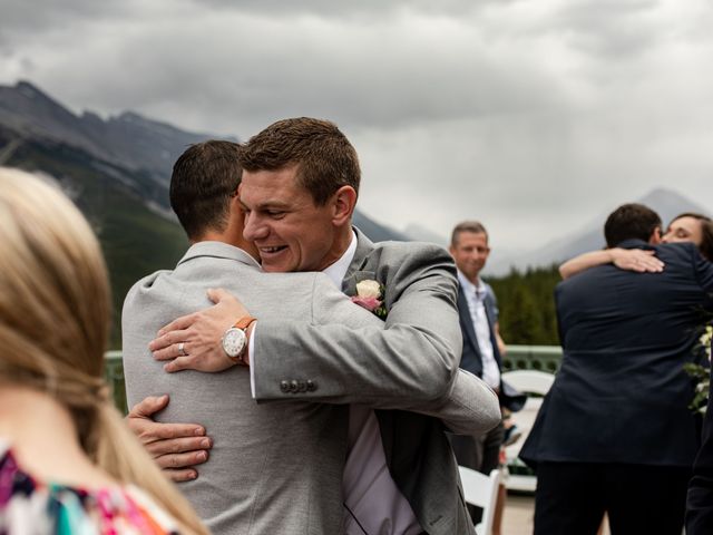 Adam and Annie&apos;s wedding in Banff, Alberta 63