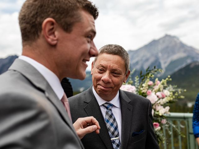 Adam and Annie&apos;s wedding in Banff, Alberta 66