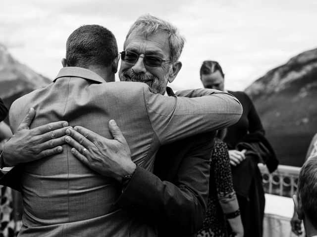 Adam and Annie&apos;s wedding in Banff, Alberta 71
