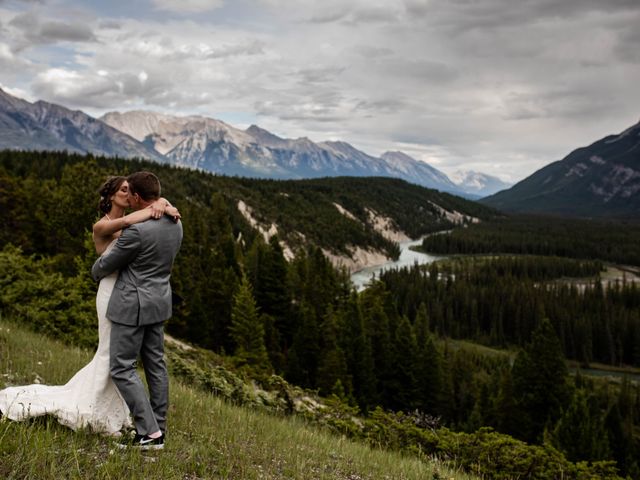 Adam and Annie&apos;s wedding in Banff, Alberta 72