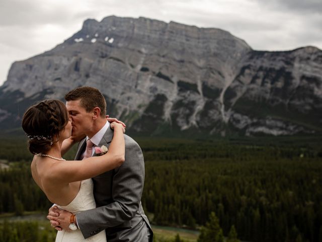 Adam and Annie&apos;s wedding in Banff, Alberta 74