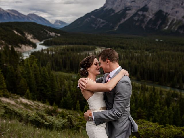 Adam and Annie&apos;s wedding in Banff, Alberta 75