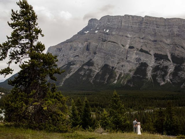 Adam and Annie&apos;s wedding in Banff, Alberta 78
