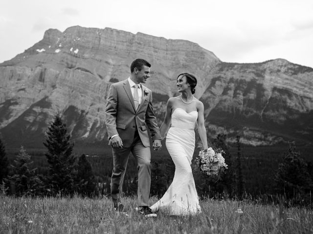 Adam and Annie&apos;s wedding in Banff, Alberta 79