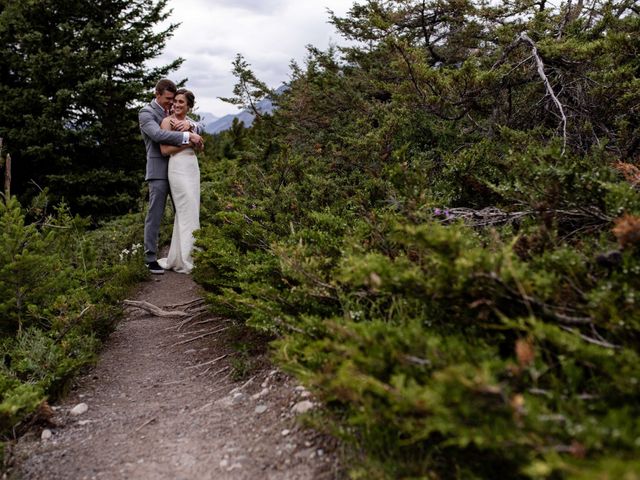 Adam and Annie&apos;s wedding in Banff, Alberta 80