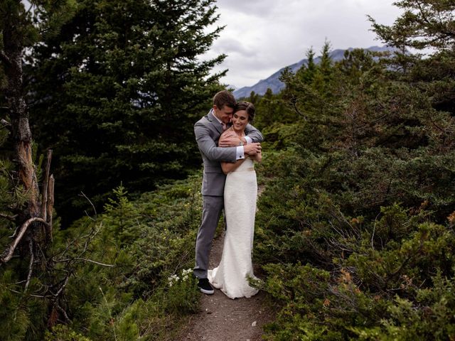 Adam and Annie&apos;s wedding in Banff, Alberta 84