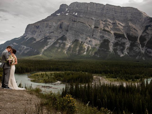 Adam and Annie&apos;s wedding in Banff, Alberta 85