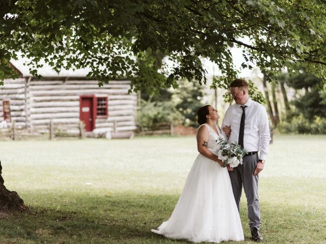 Mitch and Kalei's wedding in Sharon, Ontario 6
