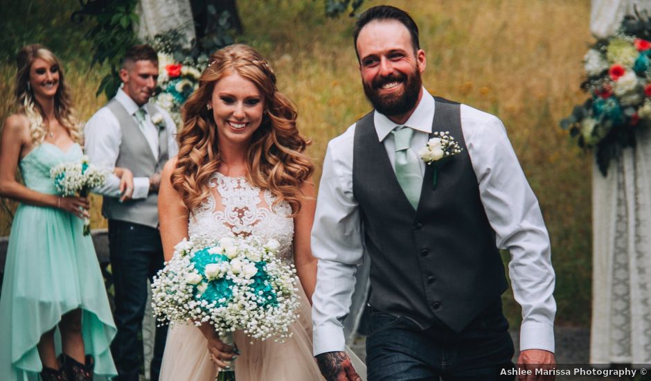 Ashley and Dallas's wedding in Kelowna, British Columbia