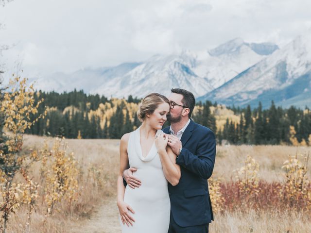 Attila and Robyn&apos;s wedding in Canmore, Alberta 1